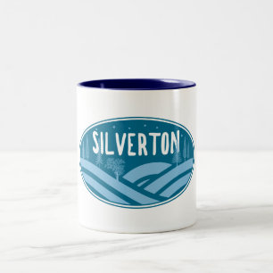 Silverton Colorado utomhus Två-Tonad Mugg