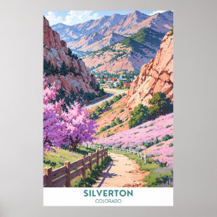 Silverton-Scenia Drive- Colorado Poster