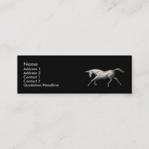 SilverUnicorn Mini Visitkort