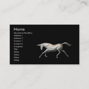 SilverUnicorn Visitkort