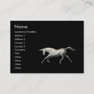 SilverUnicorn Visitkort
