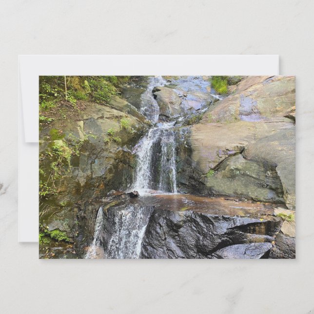 Silvervale Falls Serenitet Anteckningskort (Framsida)