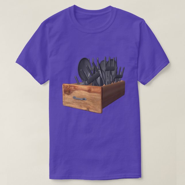 Silverware Drawer T-shirt (Design framsida)