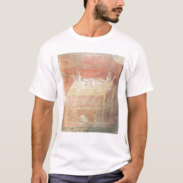 Silverware på ett bord t-shirt (Framsida)