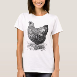 silverwyandottehöna tee shirt