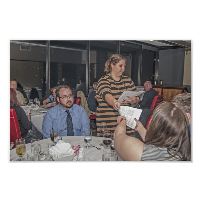 Silvester Rehearsal Dinner 1 Fototryck (Framsidan)