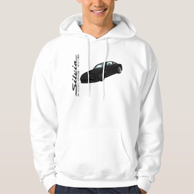 Silvia-drivbil Sweatshirt Med Luva (Framsida)