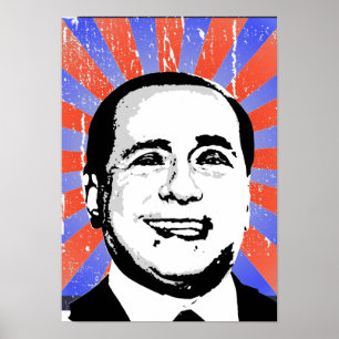 Silvio Berlusconi Poster