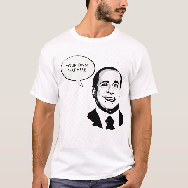 Silvio Berlusconi T-shirt (Framsida)