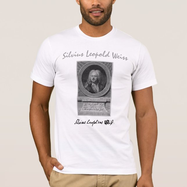 SILVIUS-LEOPOLD-WEISS T-SHIRT (Framsida)