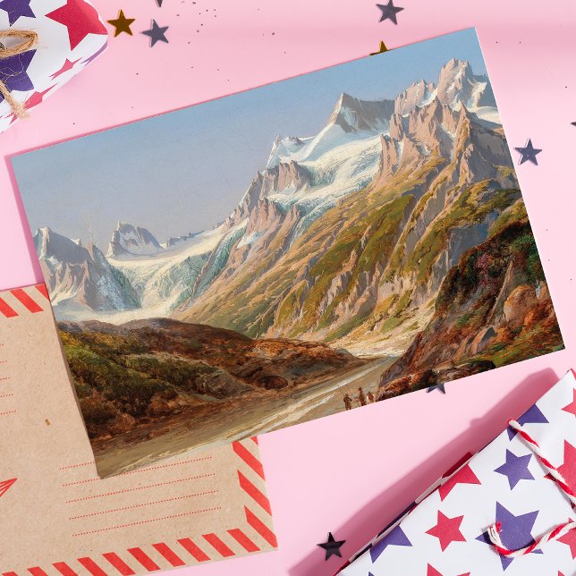 Silvretta Mountain Ligcape - Ignaz Dorn Vykort (Skapare uppladdad)