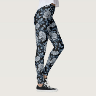 Silvriga Träningskläder Gardenias Inspirerad Mors Leggings