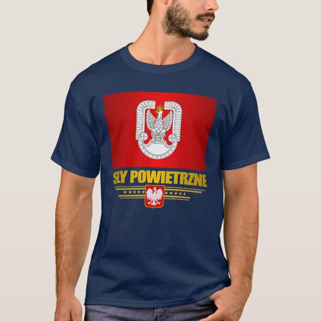 Sily Powietrzne (den polska Luft-styrkan) T-shirt (Framsida)