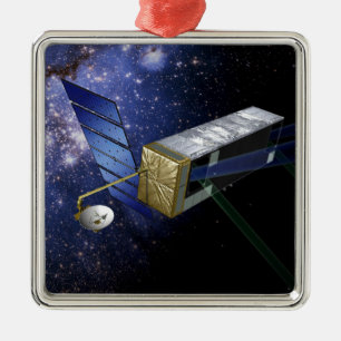 SIM PlanetQuest Julgransprydnad Metall