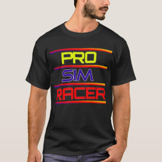 Sim Racer Pro Virtuellare Tävla T-Shirt