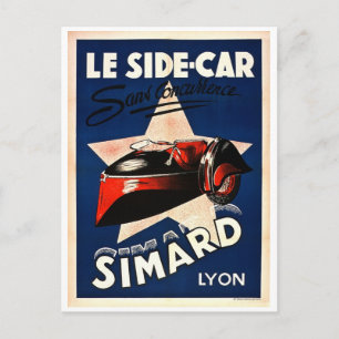 Simard - Le Side Car Vykort