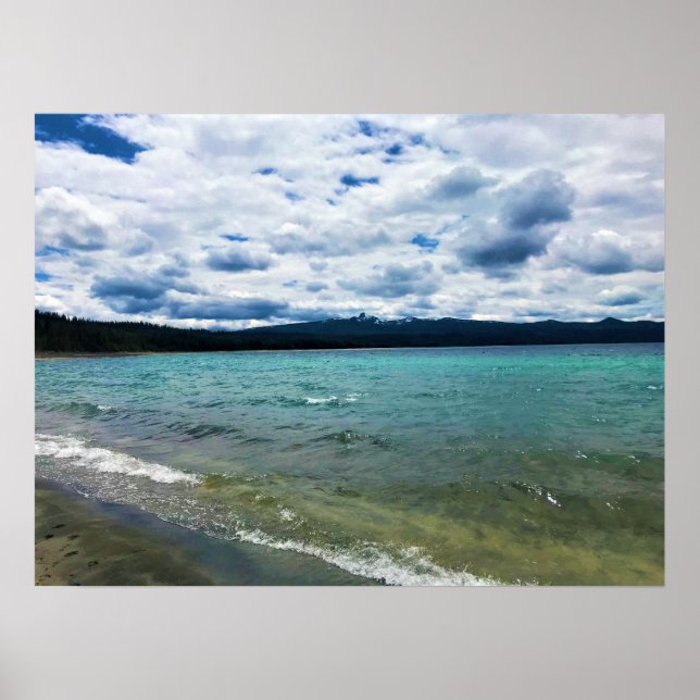 Simax Bay i Crescent Sjö, Oregon Poster (Framsidan)