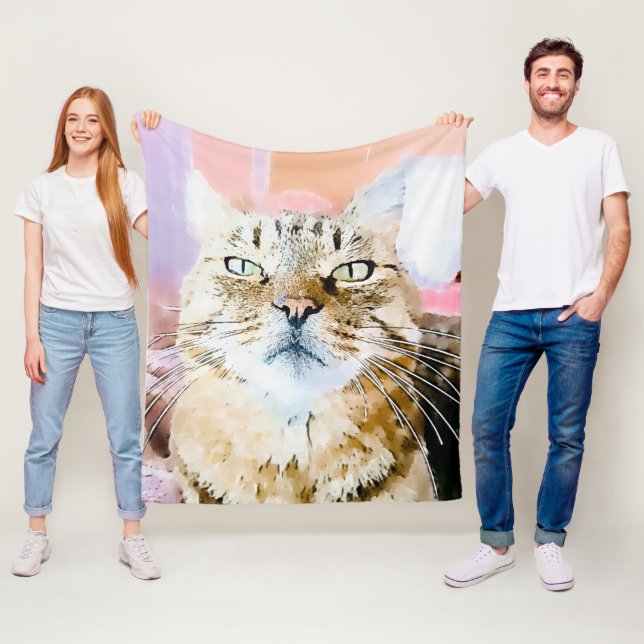 Simba the Striped King Fleecefilt (På plats)