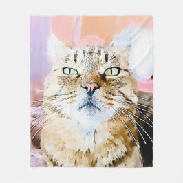 Simba the Striped King Fleecefilt