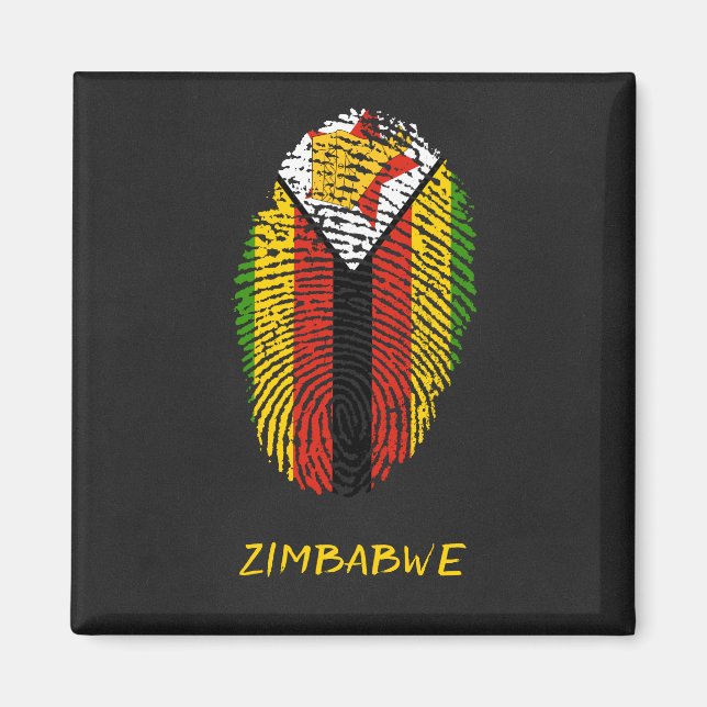 Simbabwe Magnet (Framsidan)