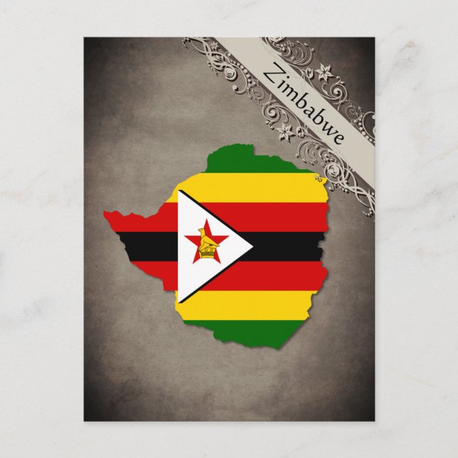 Simbabwe Vykort (Framsida)