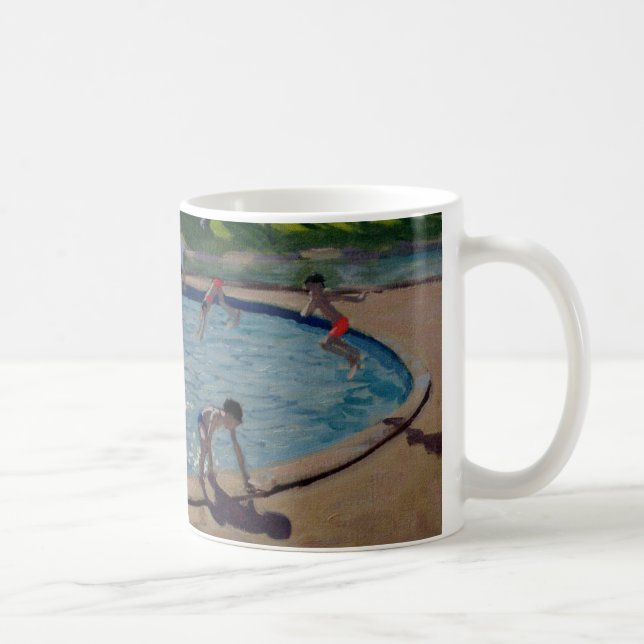 Simbassäng 1999 kaffemugg (Höger)