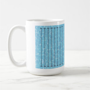 Simbassäng för simmaresimmalag kaffemugg