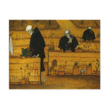 Simbergs dödsbod-vykort