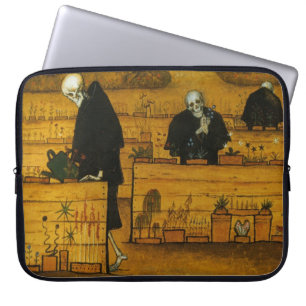 Simbergs Garden of Death laptop sleeve