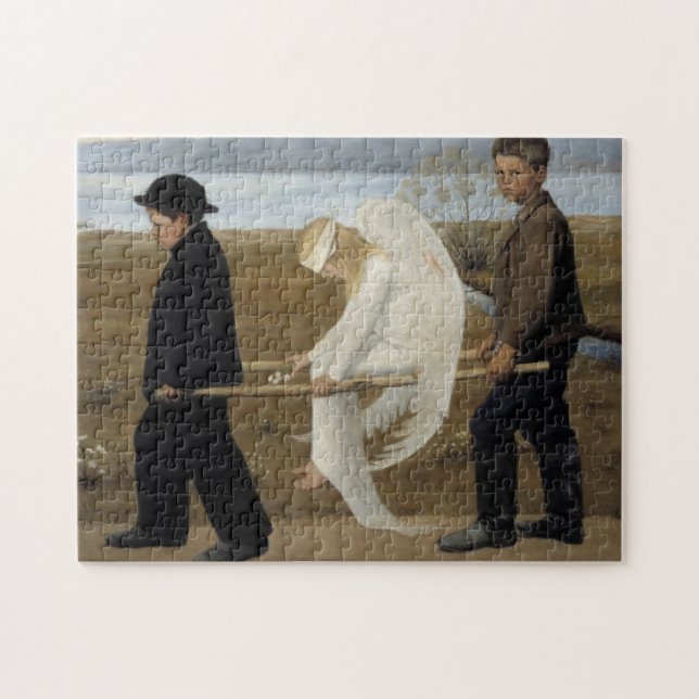 Simbergs sårade ängelpussel pussel (Horisontell)