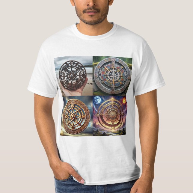 Simbolismo celta: cultura ancestral t shirt (Framsida)
