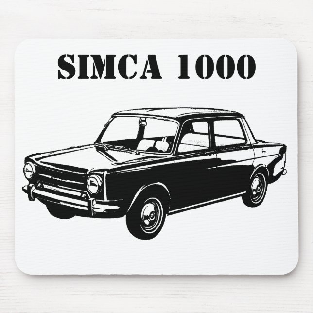 SIMCA 1000 MUSMATTA (Framsidan)
