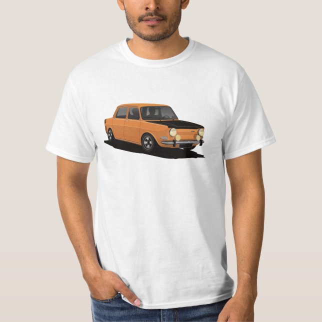 Simca Rallye 1000 | 9 färgalternativ T Shirt (Framsida)
