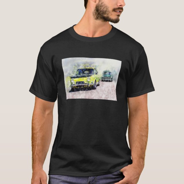 Simca Rallye  T Shirt (Framsida)