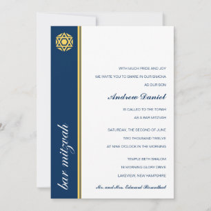 Simcha Pub Mitzvah-inbjudan Inbjudningar