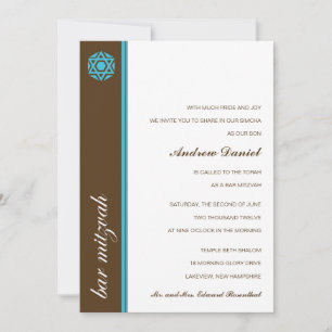 Simcha Pub Mitzvah-inbjudan Inbjudningar
