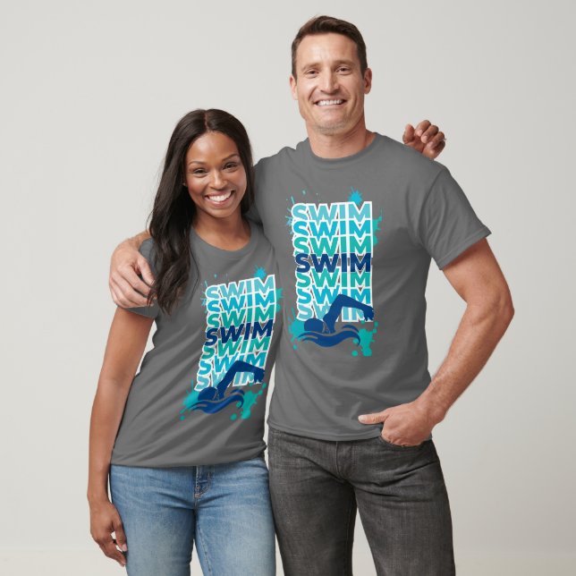 Simdräkts-T-Shirt T Shirt (Unisex)