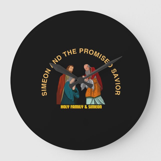 SIMEON AND THE PROMISED SAVIOR STOR KLOCKA (Framsida)