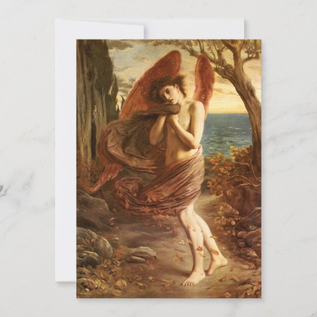 Simeon Solomon: Kärlek under hösten (Framsida)