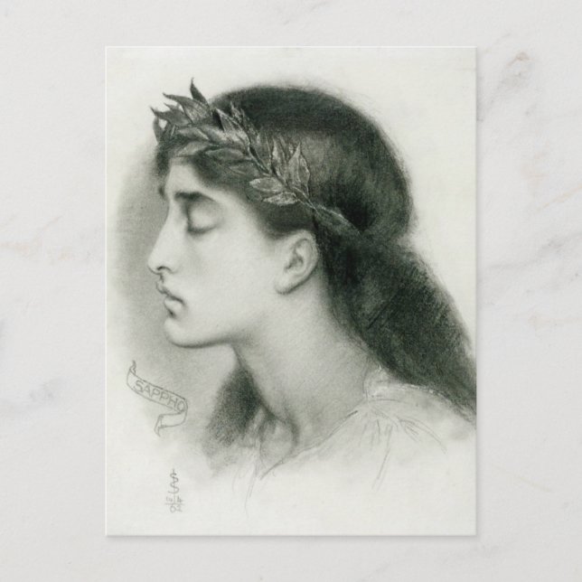 Simeon Solomon Sappho CC0421-favoritvykort Vykort (Framsida)
