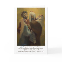 Simeon som välsignar Jesus i tempelet