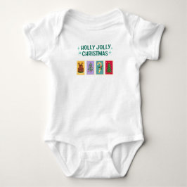 Simly Holly Jolly Helgdag jul Baby Shirt T