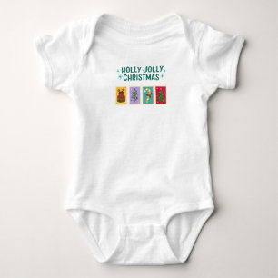 Simly Holly Jolly Helgdag jul Baby Shirt T