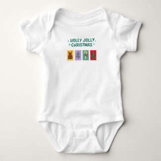 Simly Holly Jolly Helgdag jul Baby Shirt T