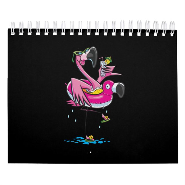 Simma Älskare| Flamingo Go-Simma Kalender (Omslag)