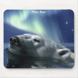 Simma arktiska Polar Bear & Aurora Musmatta