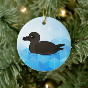 simma av vildlevande julgranar julgransprydnad keramik