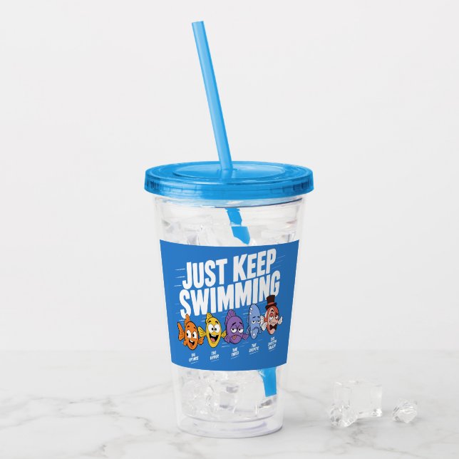 Simma Bara Fisk Crew Take Away Mugg (Framsida Ice)
