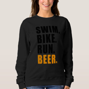 Simma Bike Springa Beer Triathlete Triathlon Sport T Shirt
