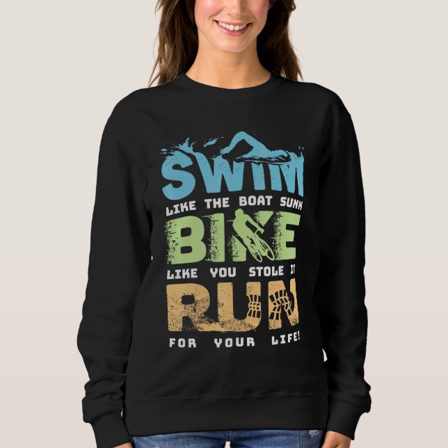 Simma Bike Springa Cycling Triathlon Fläkt - Triat T Shirt (Framsida)